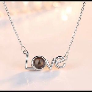 Love You LOVE necklace